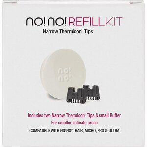 no! no! Thermicon Narrow Tip Refill Pack - Hair Removal for Women